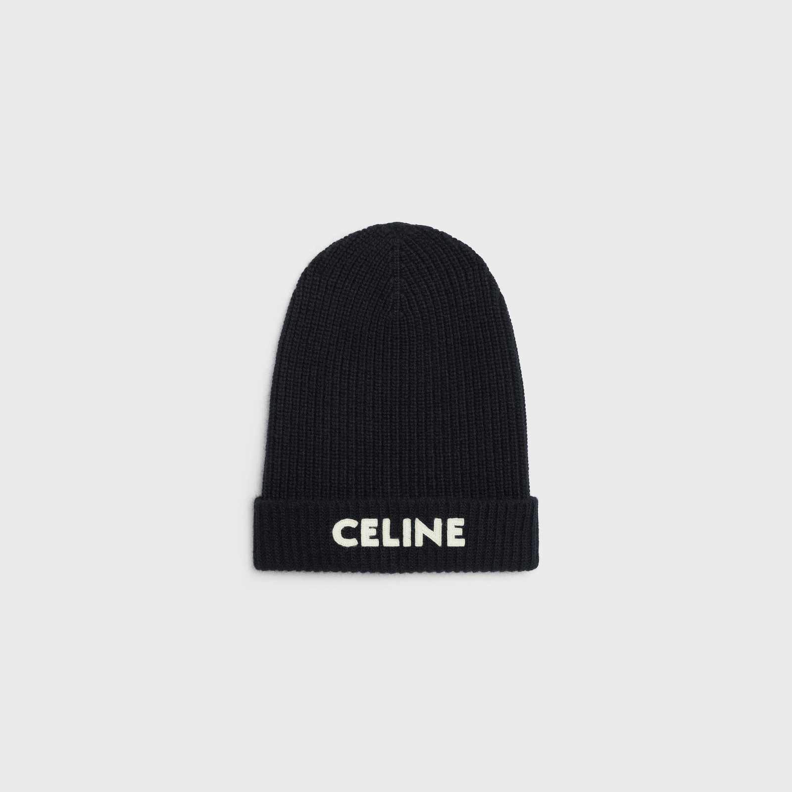 celine beanie black