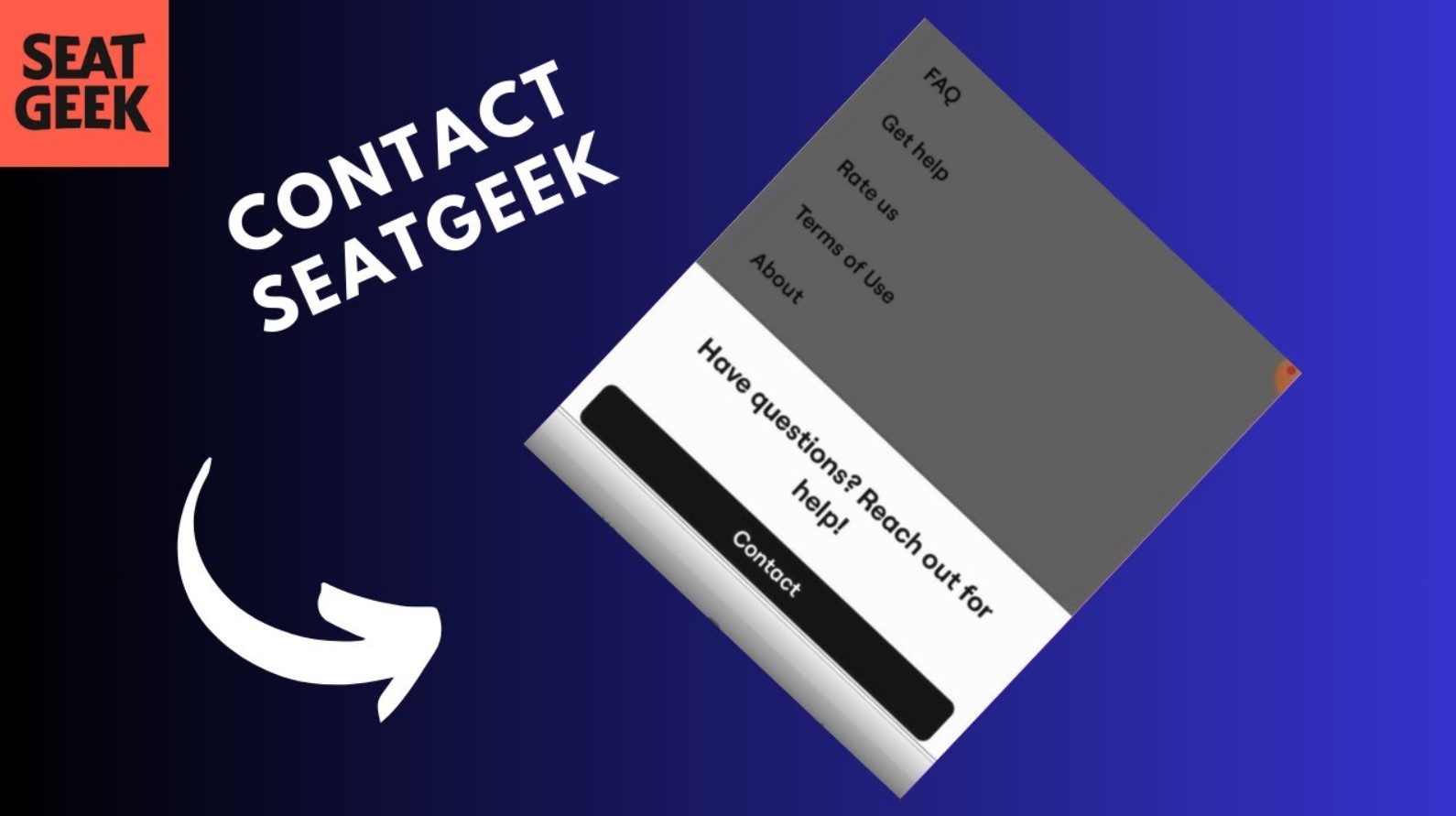 Contact SeatGeek Customer Service