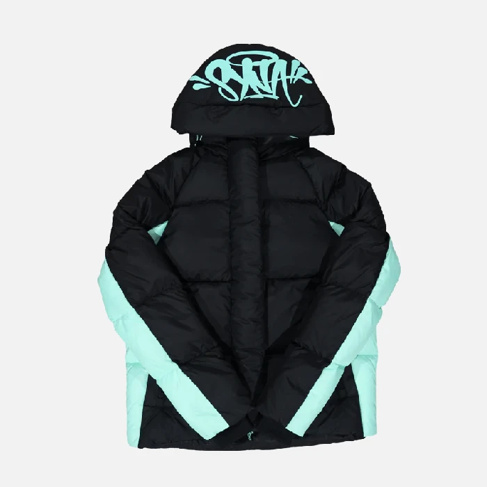 Synaworld-‘Syna-Logo-Jacket-Black-Blue