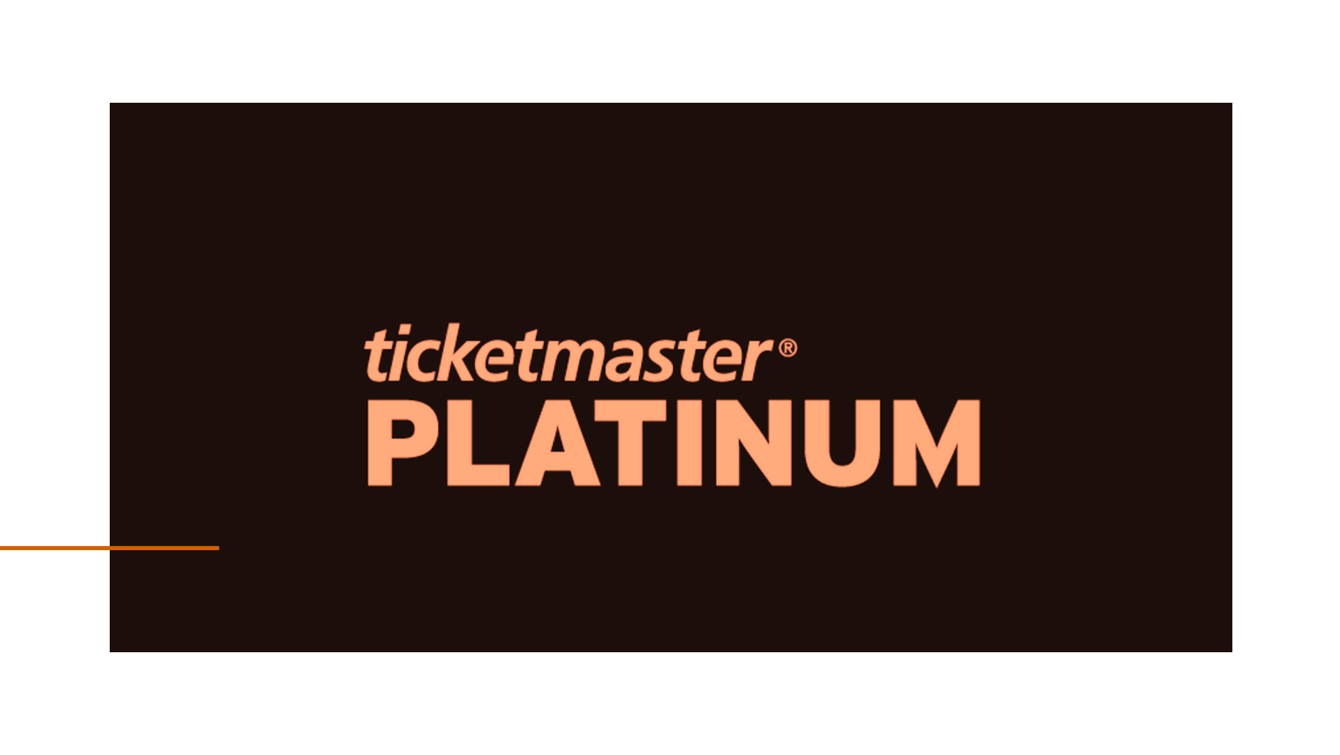 Official Platinum on Ticketmaster