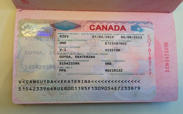 Canada ETA Application